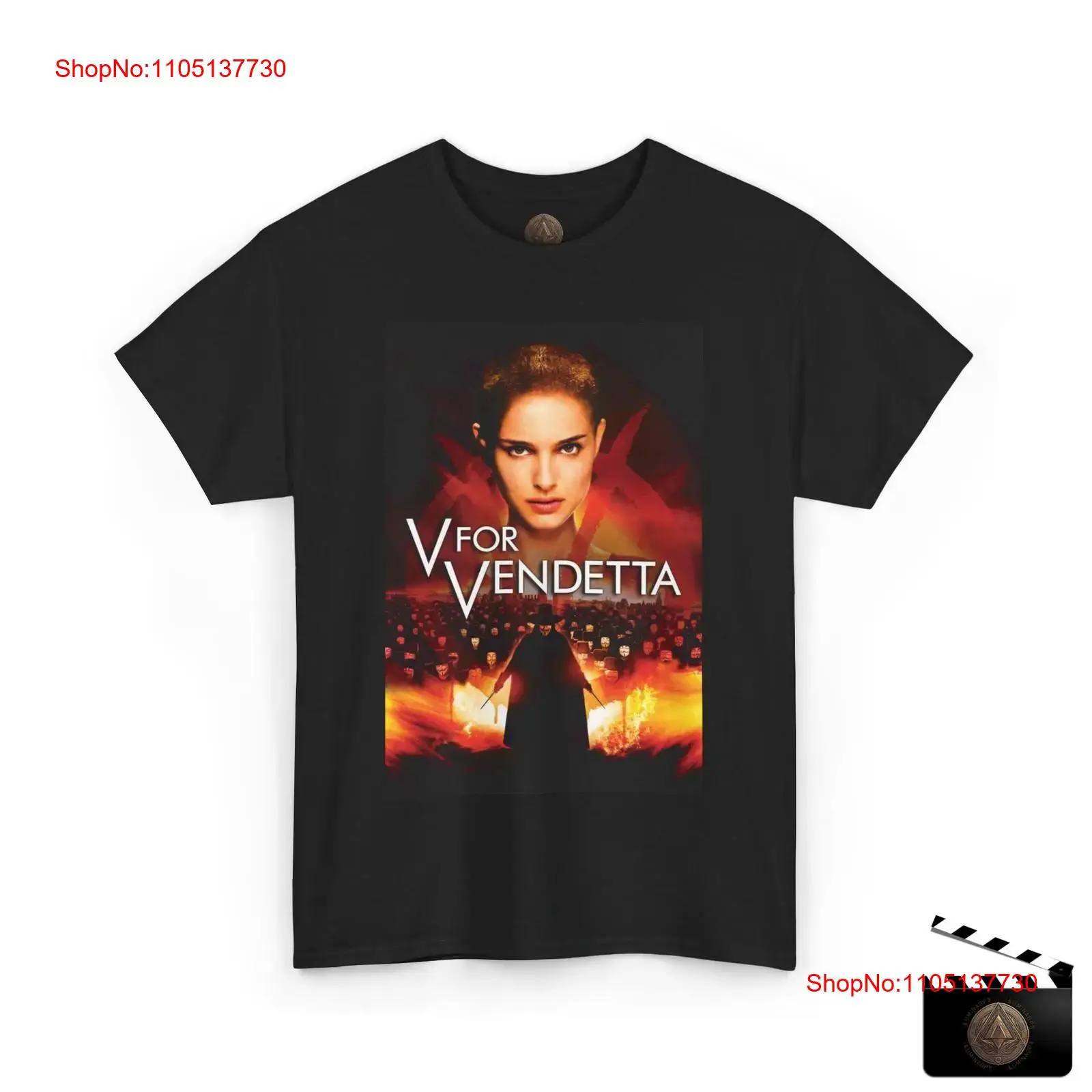 Poster Men Fashion - V For Vendetta-Camiseta con póster de