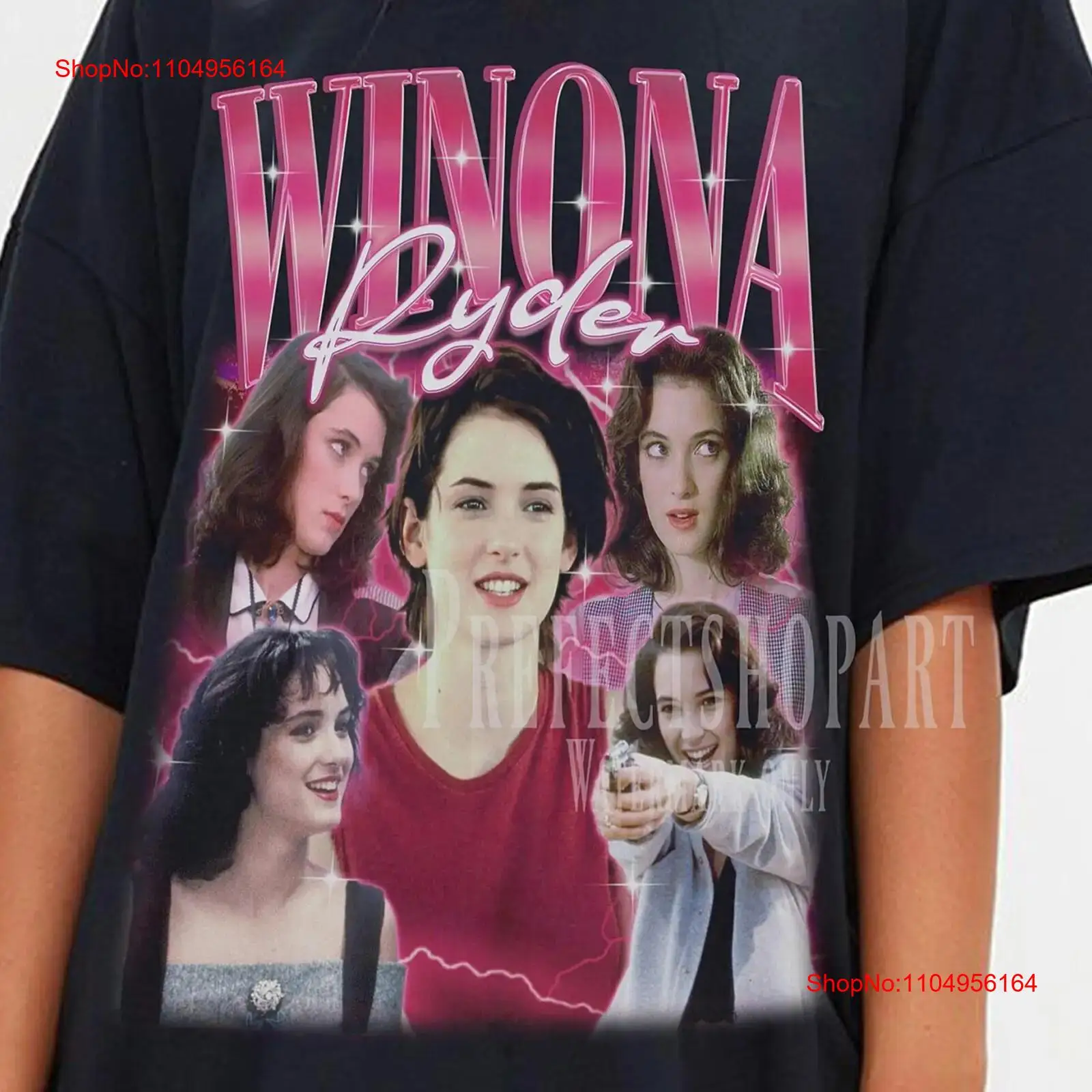 Poster Men Fashion - Camiseta Winona Ryder Merch Fan película