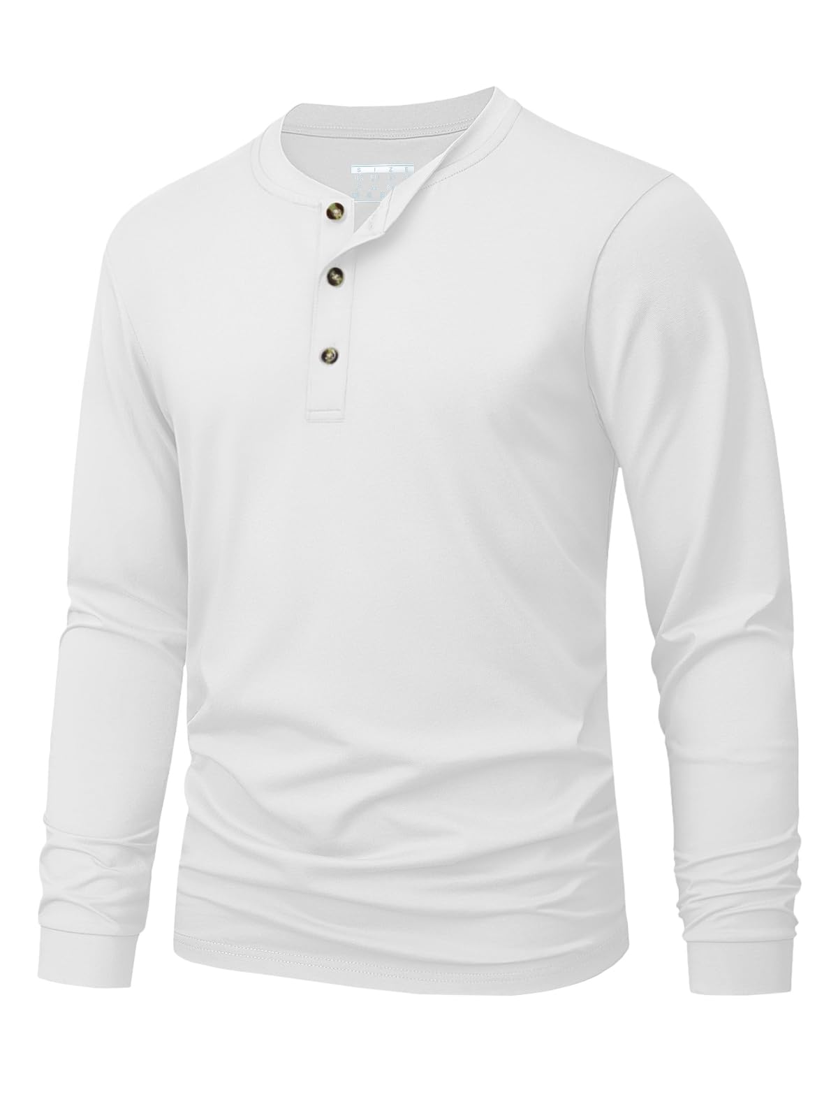 Men'S Fashion T Shirts - Camiseta Henley para hombre, camisetas de