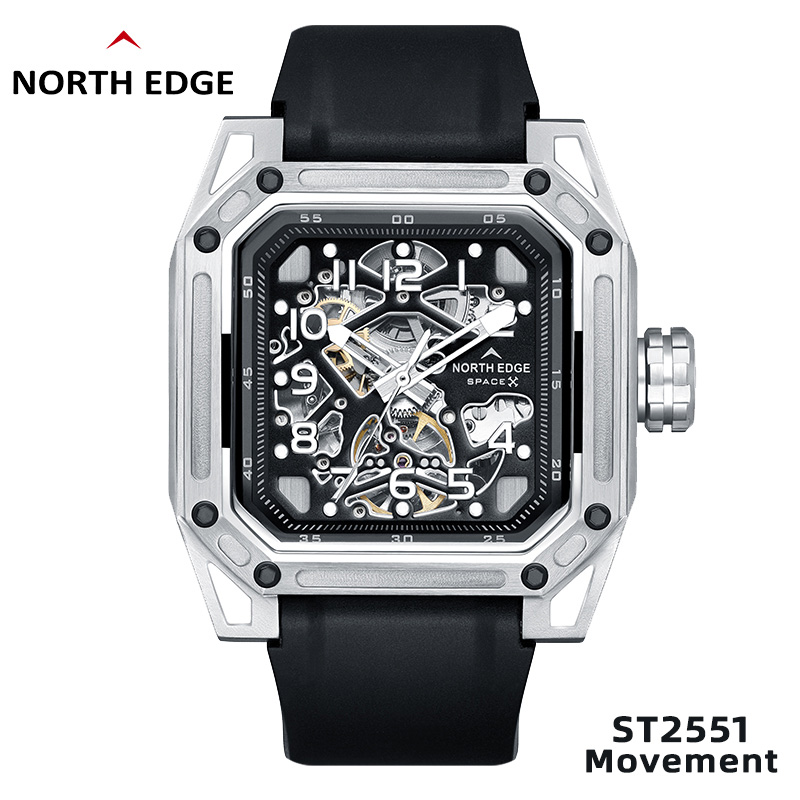 Men'S Fashion X - NORTH EDGE-relojes mecánicos para hombre, reloj
