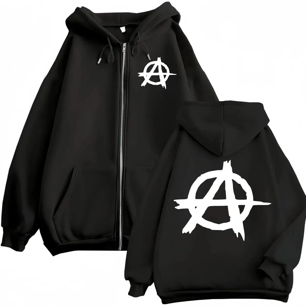 Sudaderas con capucha y cremal - Mens Fashion Zip Up Hoodies reseña y precio