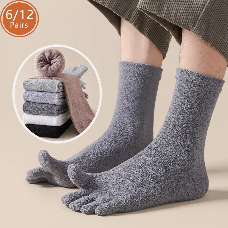 6/12 pares de calcetines térmi - Socks Ankle Men reseña y precio