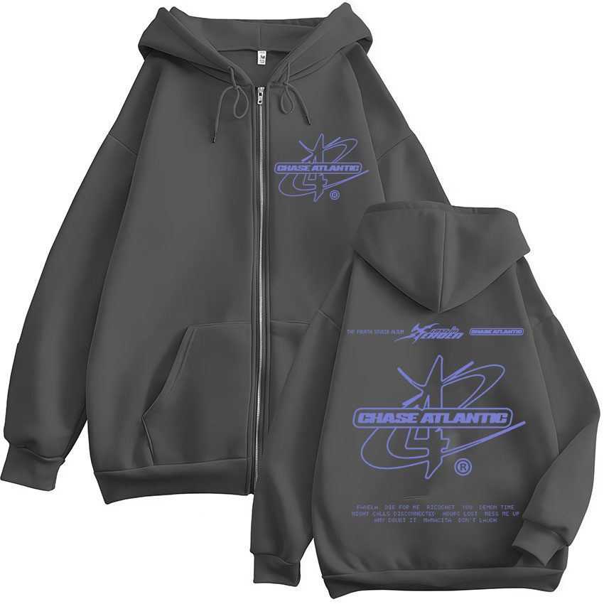 Sudadera con capucha y cremall - Mens Fashion Zip Up Hoodies reseña y precio