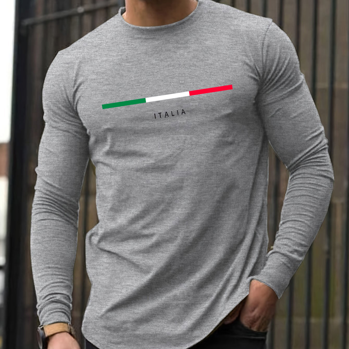 Camiseta de manga larga para h - Men'S Fashion T Shirts reseña y precio