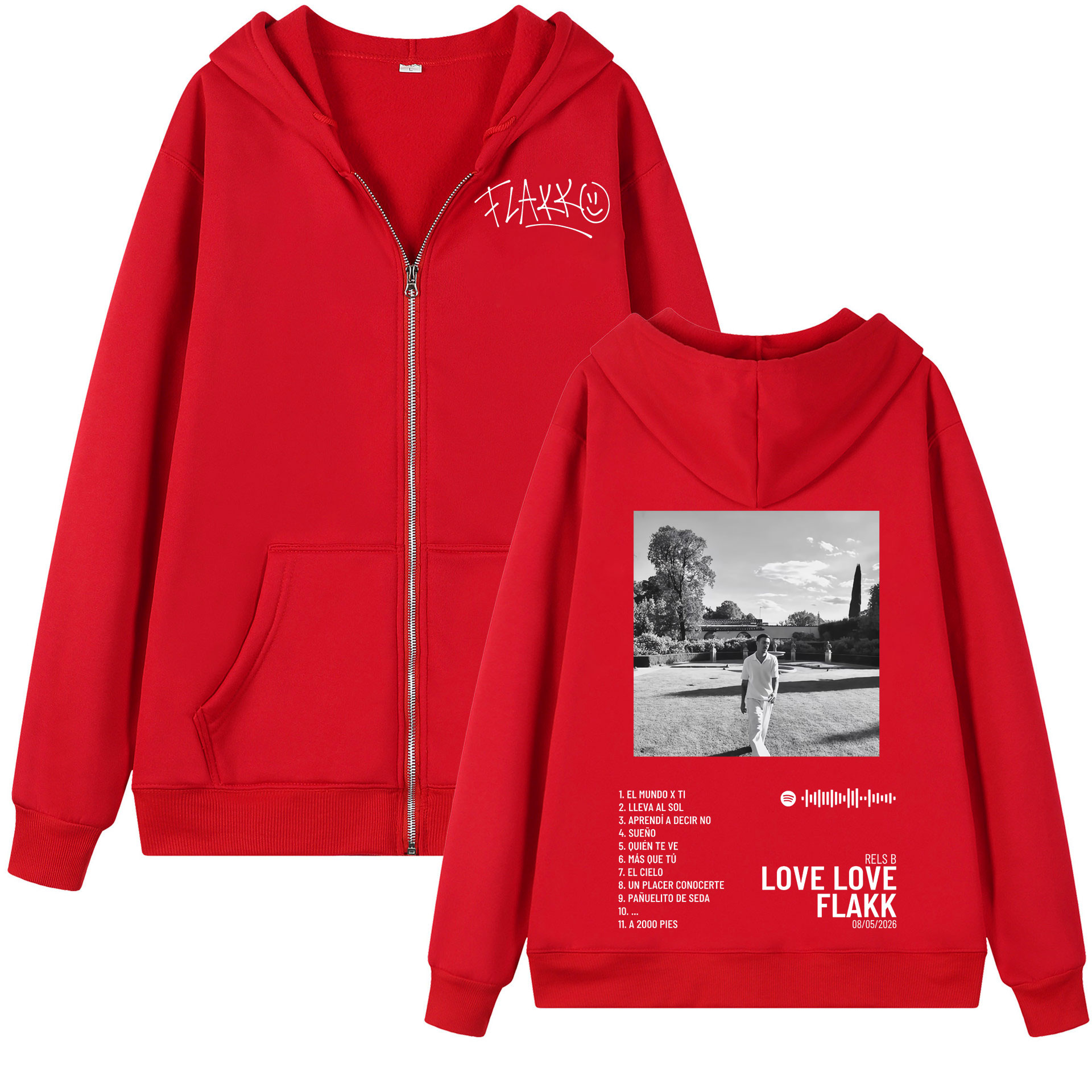 Sudadera con capucha y cremall - Mens Fashion Zip Up Hoodies reseña y precio
