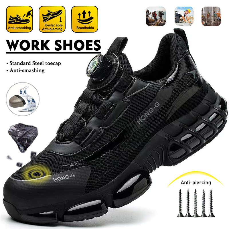 Botas de seguridad para minerí - Mens Fashion Trainers reseña y precio