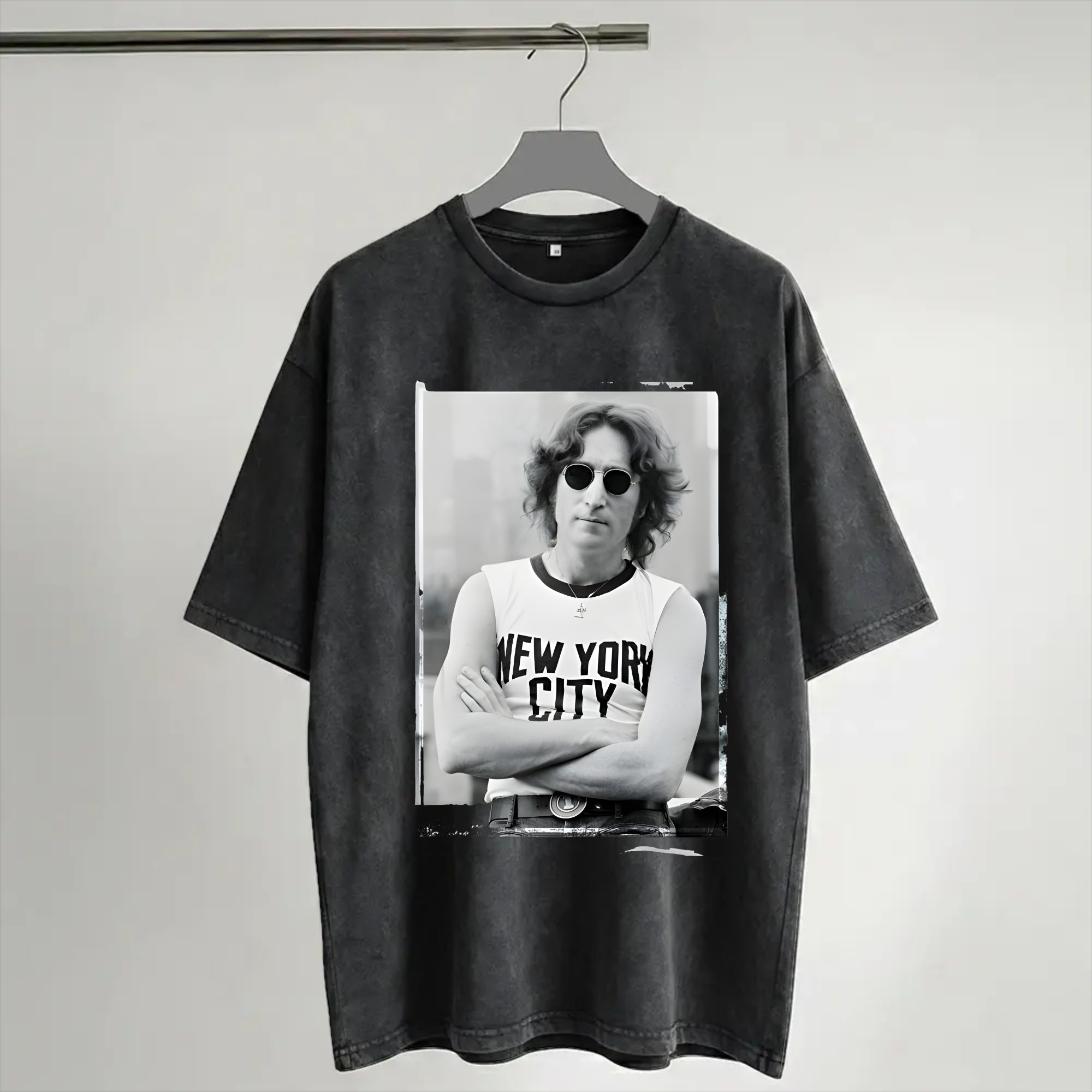 Camiseta Lavada Estilo Harajuk - Men'S Fashion New York reseña y precio
