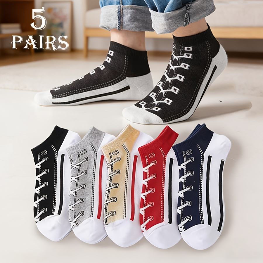 5 Pares de Calcetines Deportiv - Socks Ankle Men reseña y precio