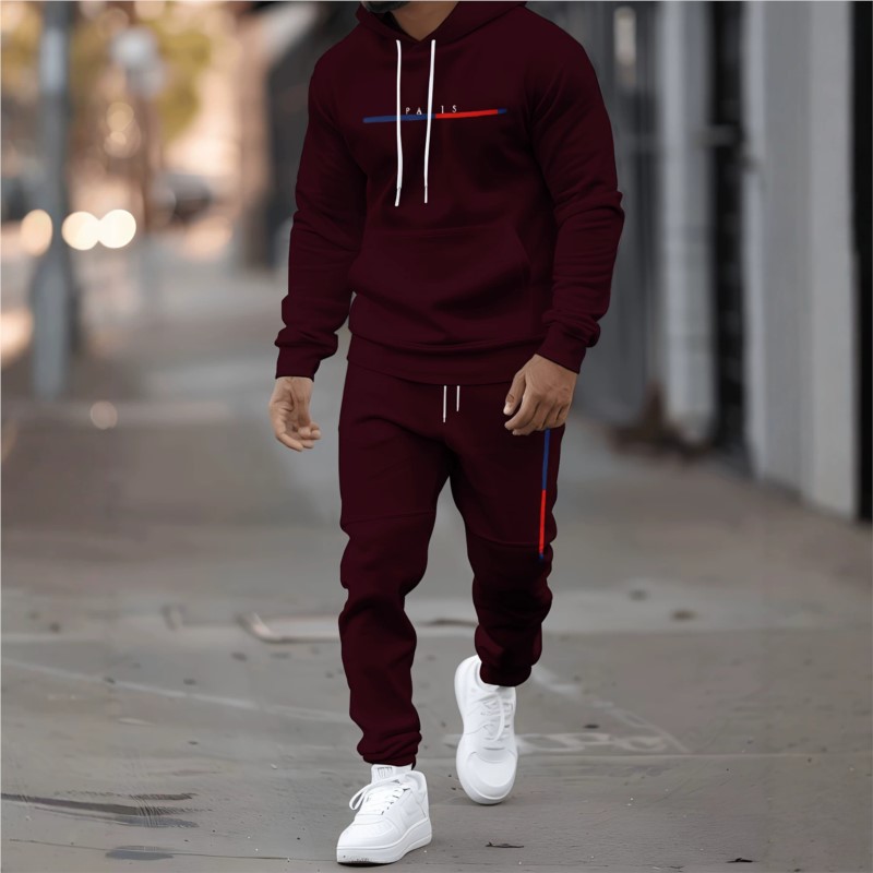 Conjunto Deportivo de 2 Piezas - Mens Fashion Clothes reseña y precio