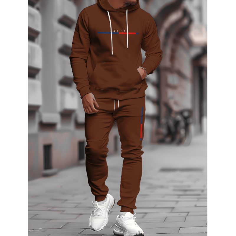 Conjunto Deportivo de 2 Piezas - Mens Fashion Clothes reseña y precio