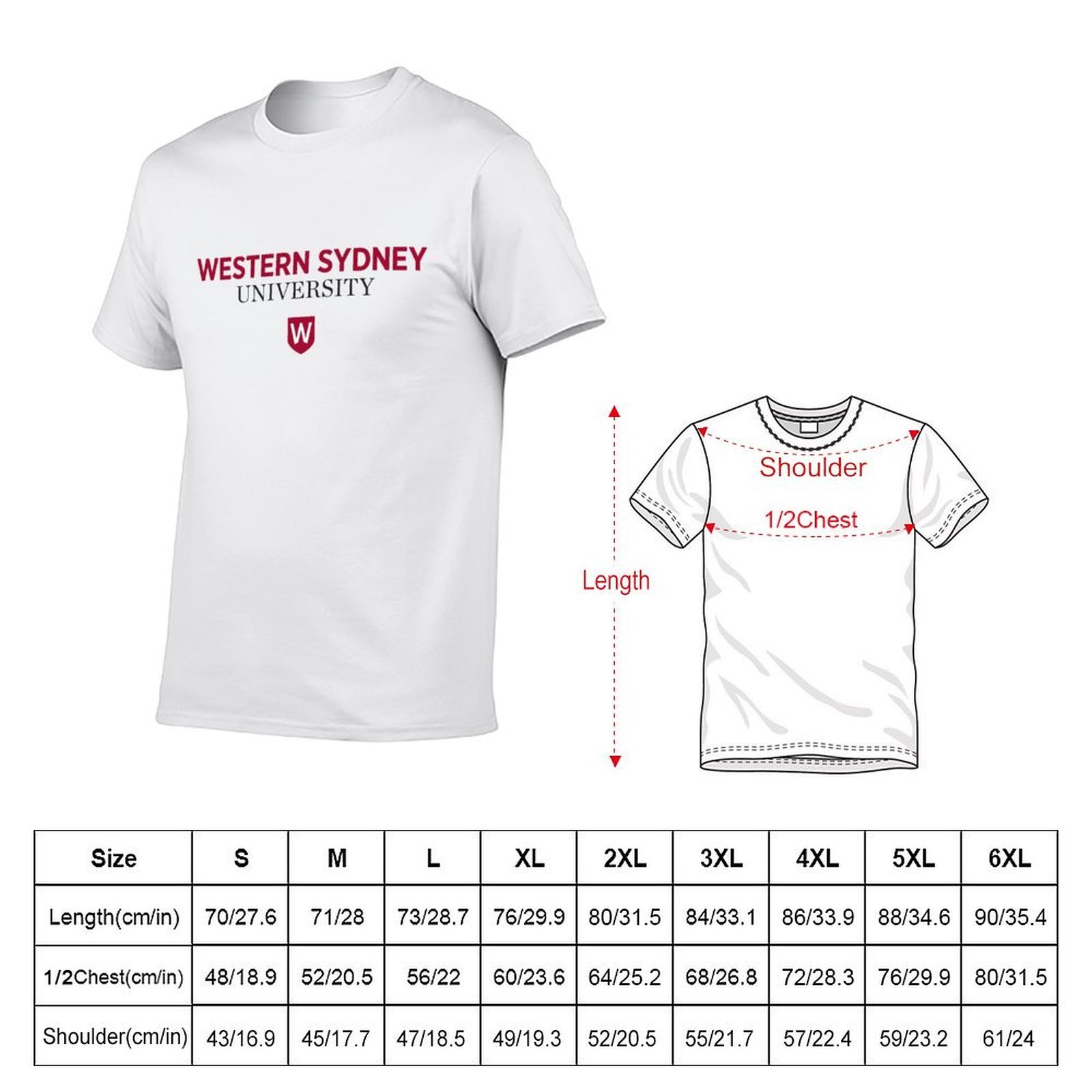 Camiseta de la Universidad de  - Men'S Fashion Sydney reseña y precio