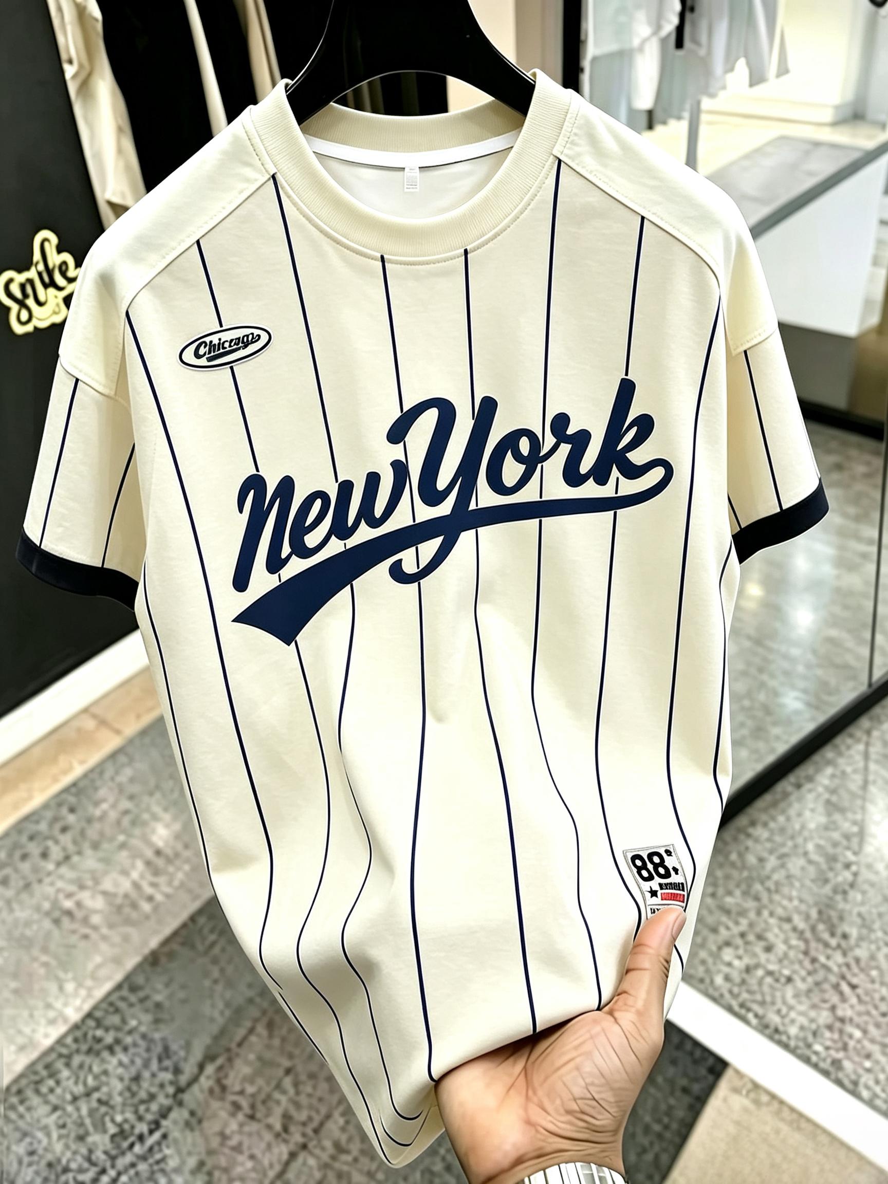 Nueva camiseta de manga corta  - Men'S Fashion New York reseña y precio