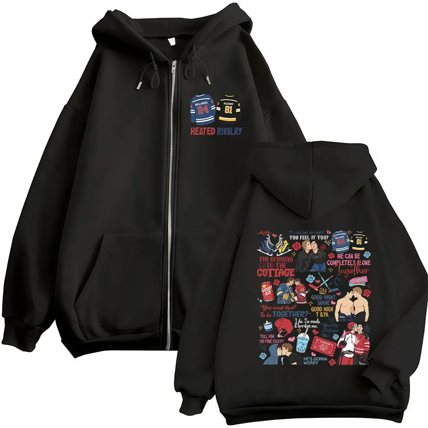 Sudadera con capucha y cremall - Mens Fashion Zip Up Hoodies reseña y precio