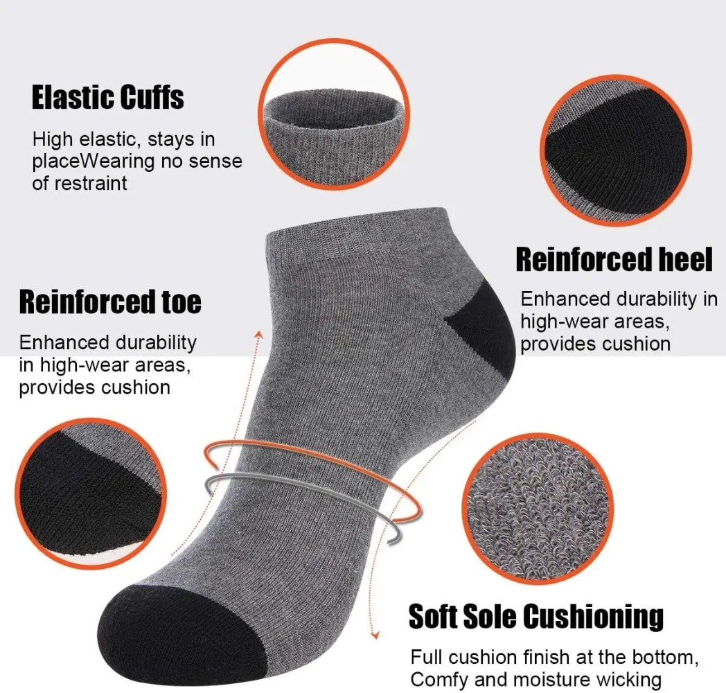 1-10 pares de calcetines trans - Socks Ankle Men reseña y precio