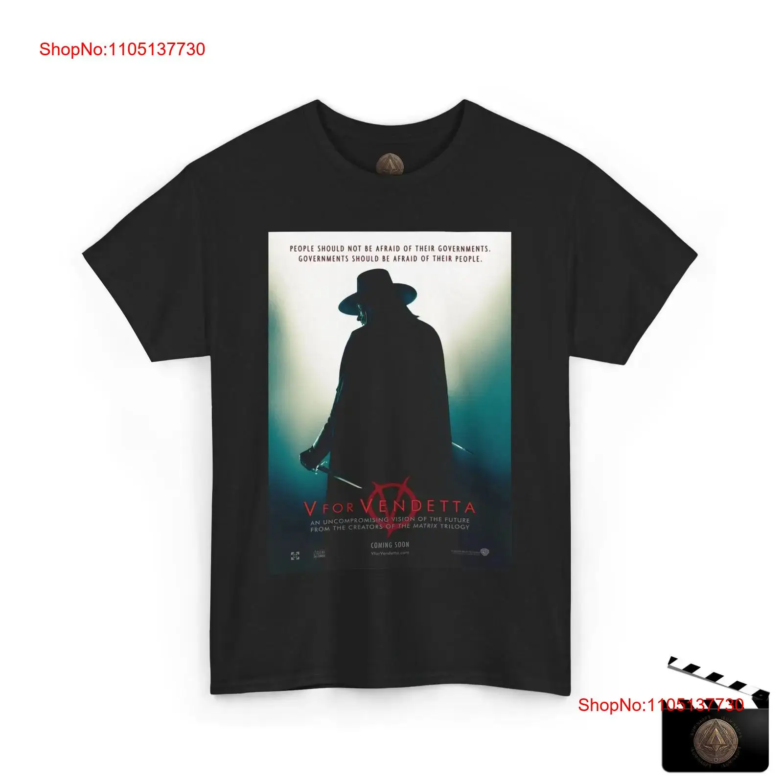 Camiseta con póster de películ - Poster Men Fashion reseña y precio