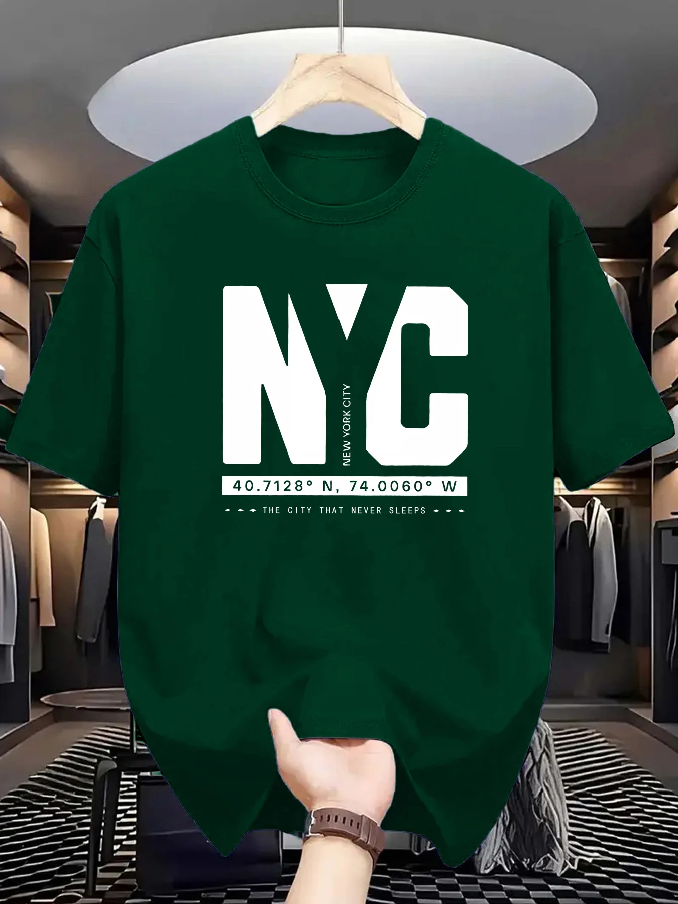 Camiseta de Verano para Hombre - Men'S Fashion New York reseña y precio
