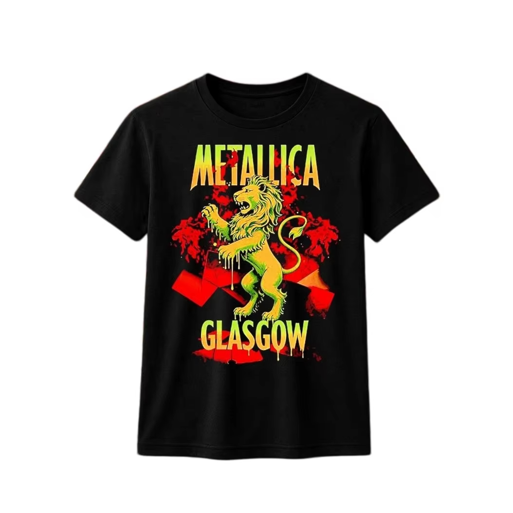 Metallica M72 World Tour Glasg - Poster Men Fashion reseña y precio