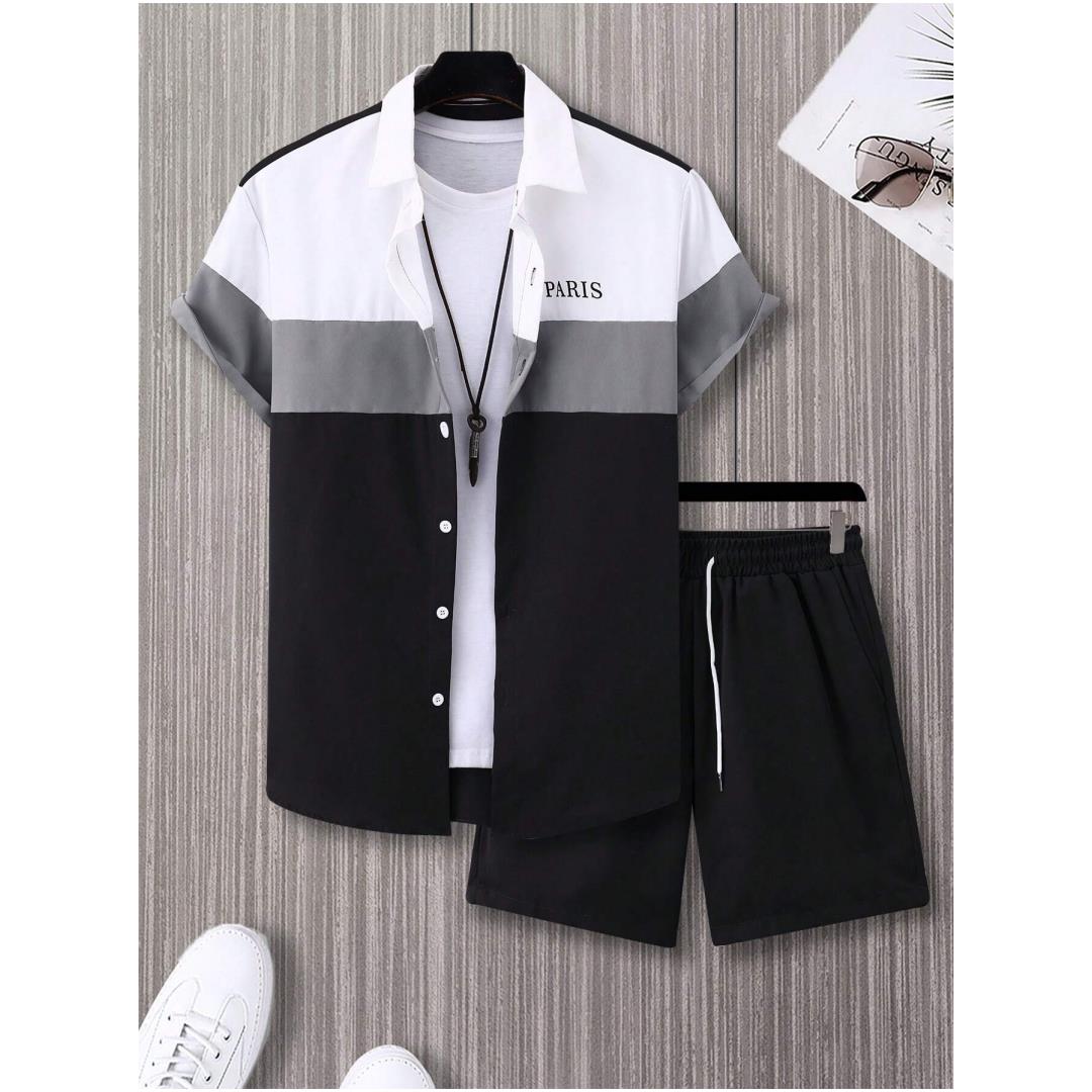 Traje de moda para hombre, cam - Mens Fashion Clothes reseña y precio