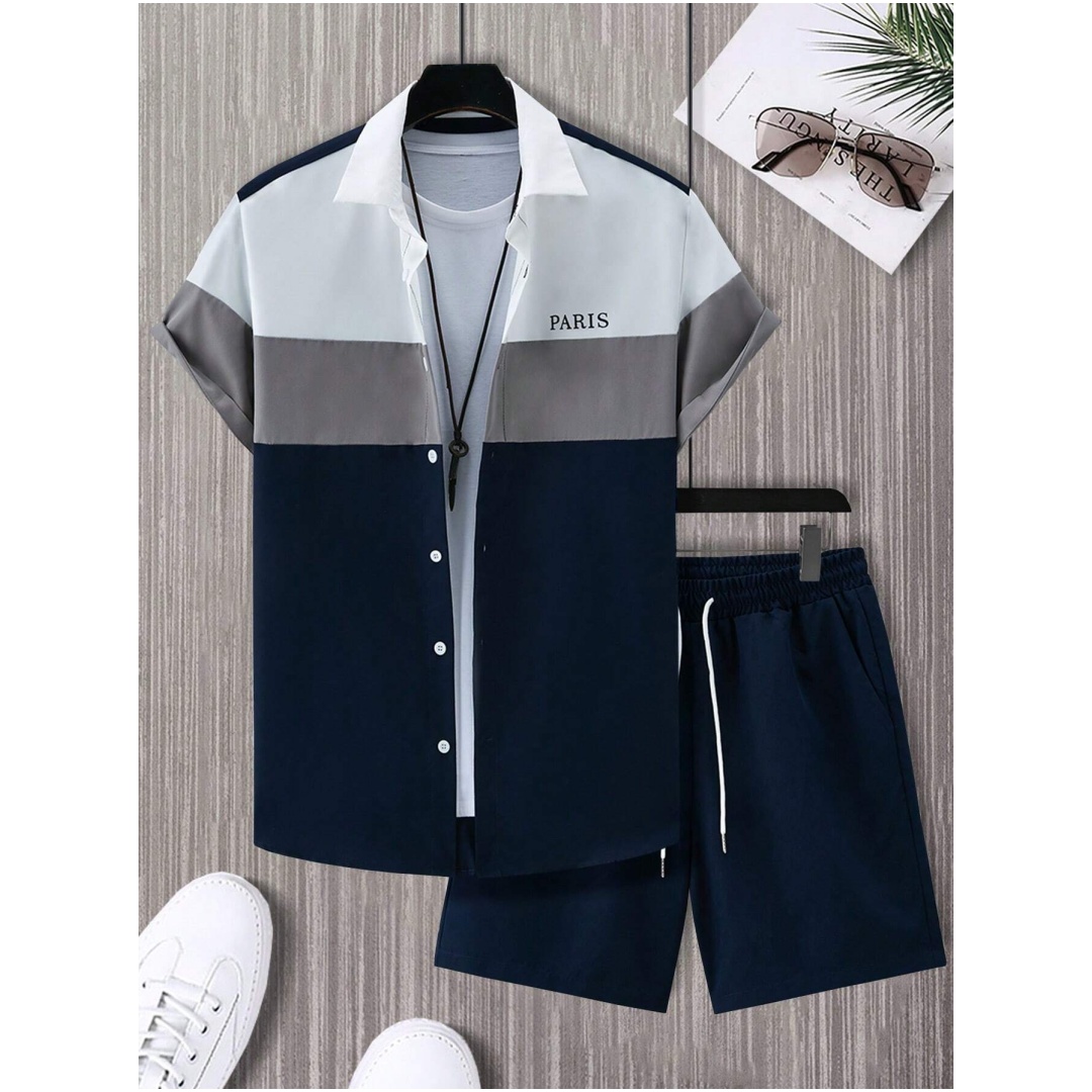 Traje de moda para hombre, cam - Mens Fashion Clothes reseña y precio