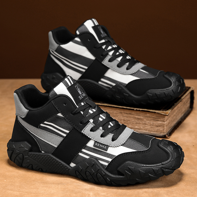 Calzado de malla de caña alta  - Mens Fashion Trainers reseña y precio