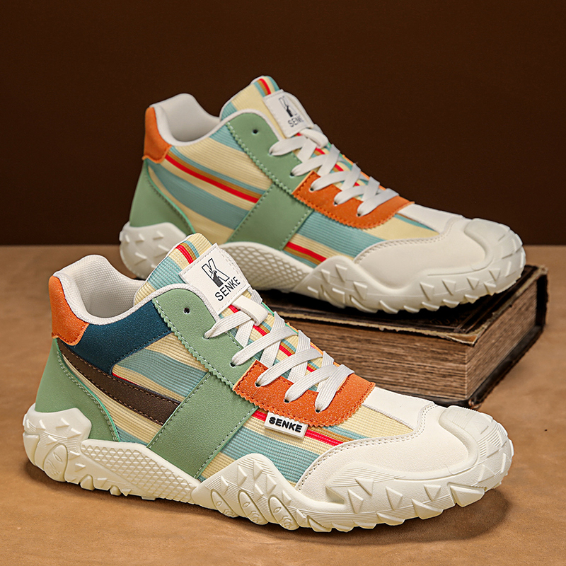 Calzado de malla de caña alta  - Mens Fashion Trainers reseña y precio